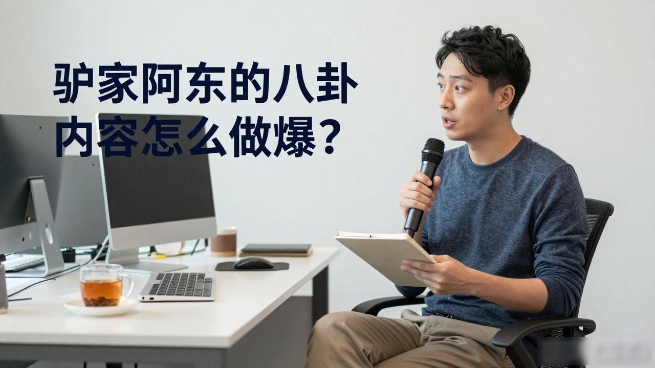 驴家阿东的八卦内容怎么做爆？自媒体人必看运营干货